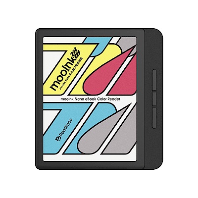 Readmoo 讀墨 mooInk Nana 7吋 彩色電子書閱讀器-暗夜黑