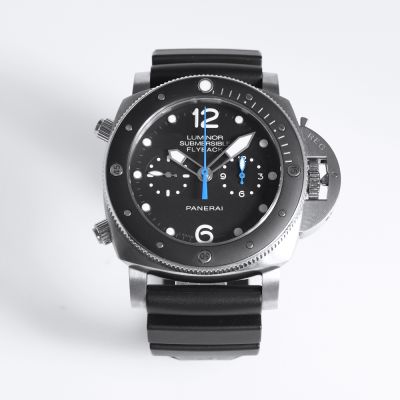 二手品 PANERAI 沛納海 PAM00615 潛水計時 鈦金屬 自動上鍊 47MM (含2015年保卡及原廠盒子)