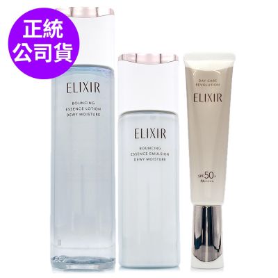 Shiseido東京櫃 *SHISEIDO資生堂 怡麗絲爾膠原彈潤修護精露170ml+膠原彈潤修護精華乳130ml+膠原彈潤多效美肌乳35ml (禮盒特惠組)(全新改版/正統公司貨)