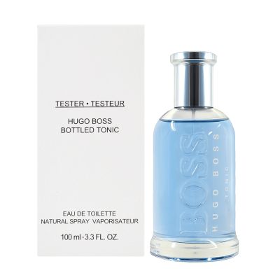 TESTER環保盒有蓋-HUGO BOSS 勁藍自信男性淡香水 100ml 專櫃公司貨 Bottled Tonic