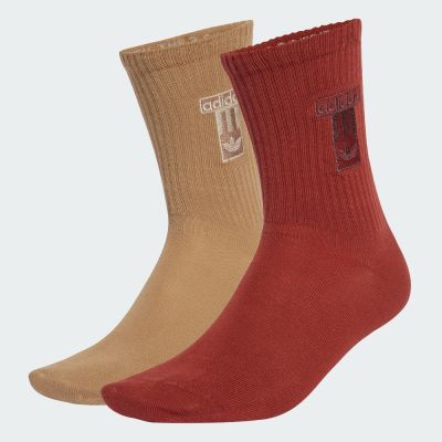 【adidas 愛迪達】 中筒襪 2 雙入 男/女 - Originals JX5196