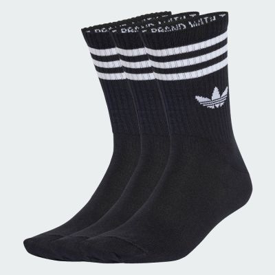 【adidas 愛迪達】 中筒襪 3 雙入 男/女 - Originals JV7402