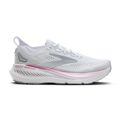 Brooks 布魯克斯 Glycerin GTS 23 [1204921D133] 女 慢跑鞋 寬楦 跑鞋 路跑 白 灰