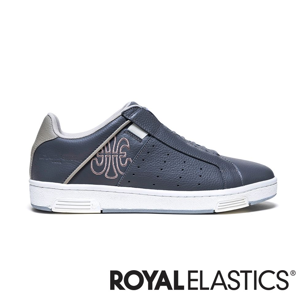 ROYAL ELASTICS ICON OG 灰米真皮運動休閒鞋 (男) 001953-887