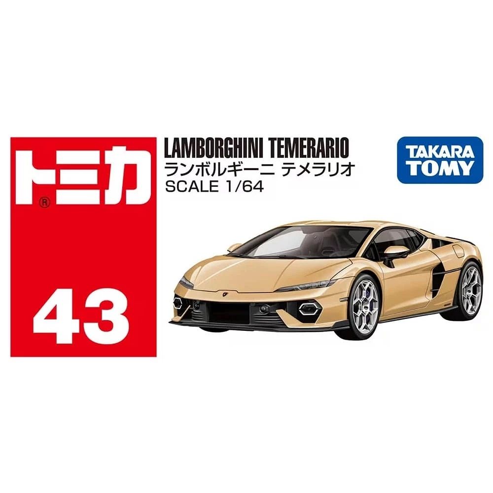 TOMICA NO.043 藍寶堅尼 Temerario TM043A3 多美小汽車 TAKARA TOMY