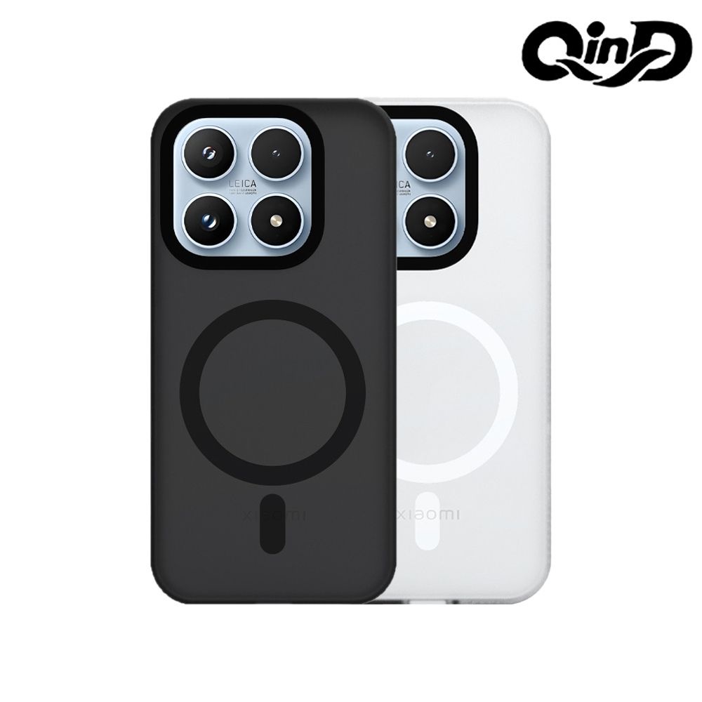 QinD Xiaomi 小米 17 5G 隱砂磁吸保護殼