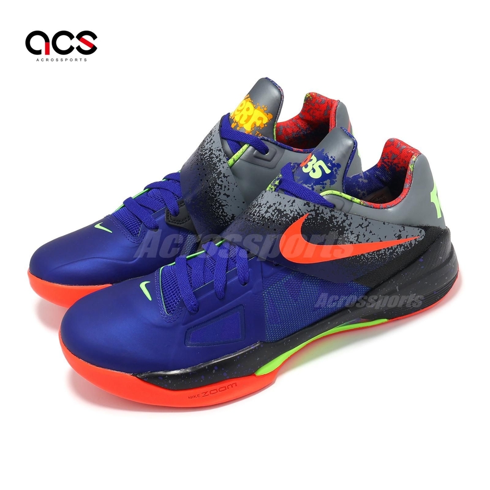 Nike 籃球鞋Zoom KD 4 2024 男鞋藍紅Nerf 復刻運動鞋FQ8180-400 | 籃球 