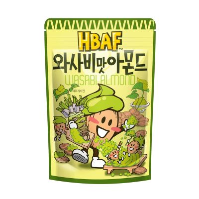 HBAF 杏仁果-山葵味(120g)