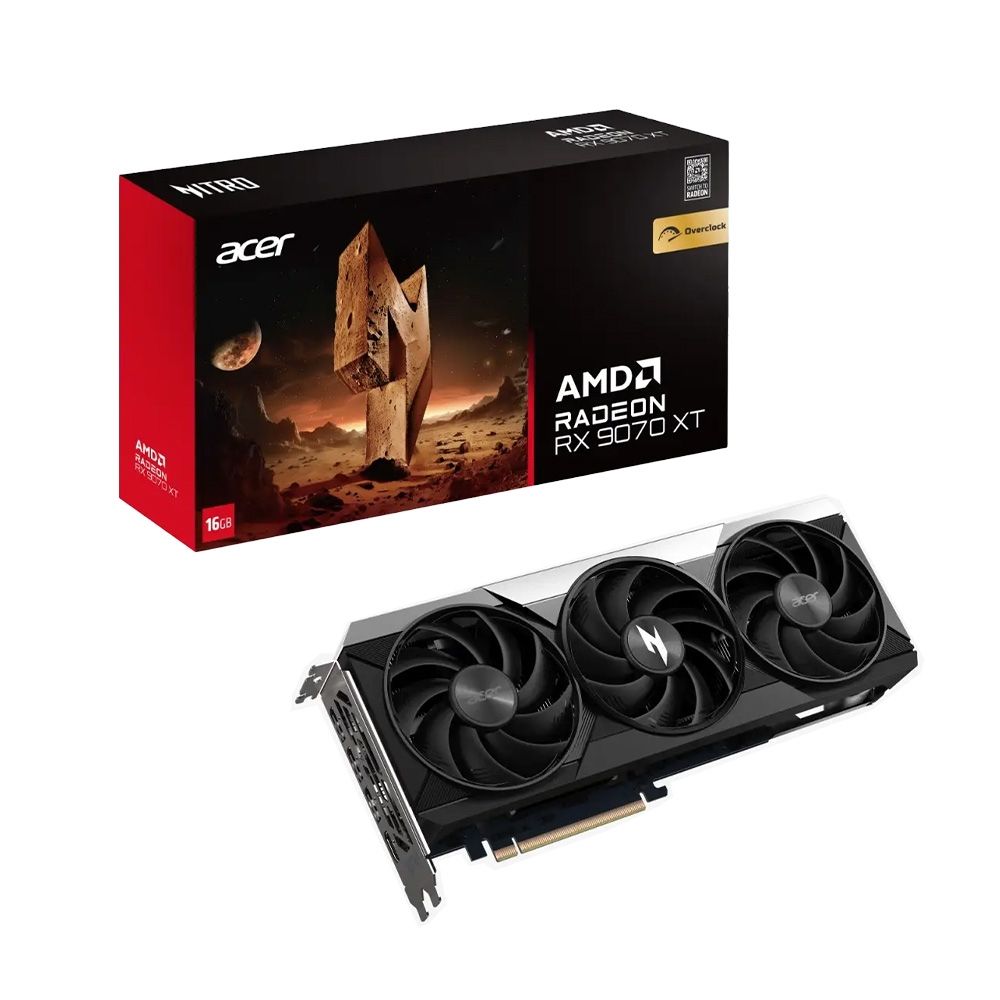 ACER 宏碁NITRO RX9070XT 16G OC 顯示卡| RX系列| Yahoo購物中心
