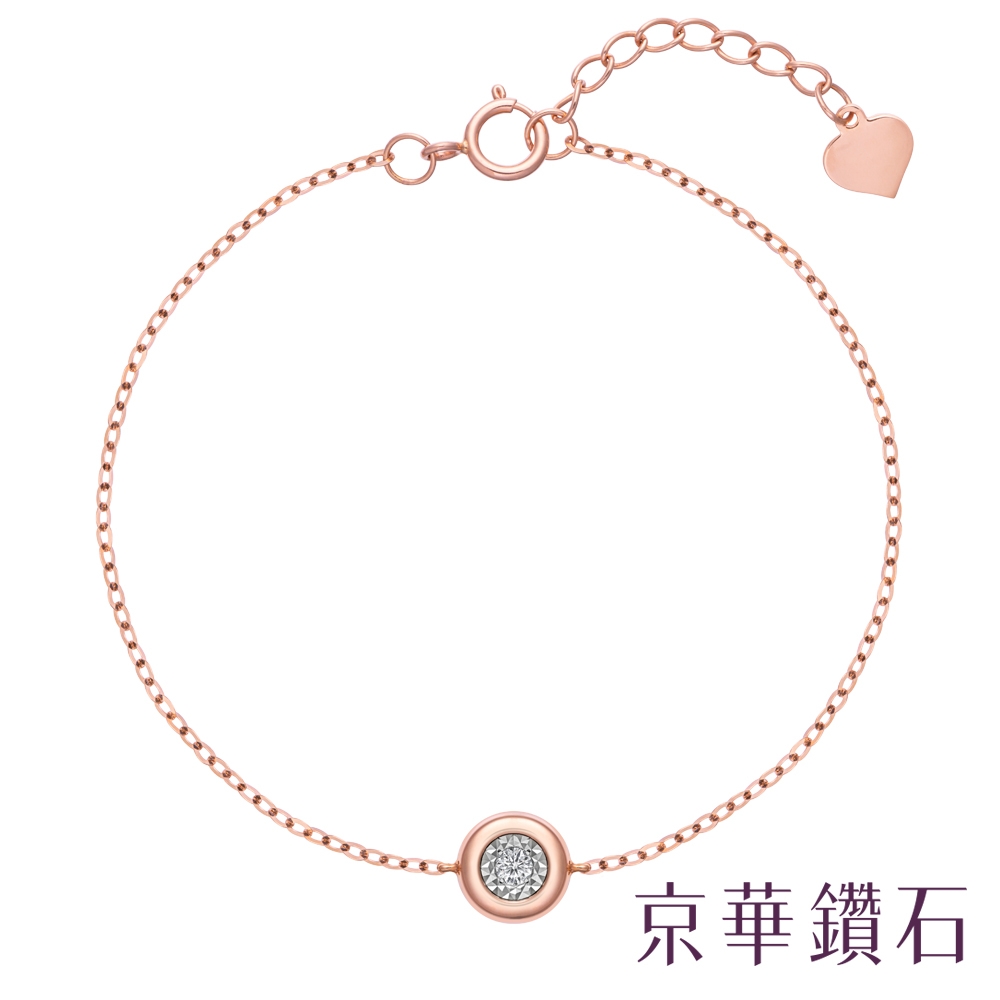 京華鑽石18K金0.04克拉極光系列II 鑽石手鍊| 更多品牌| Yahoo購物中心