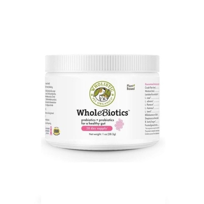 美國Wholistic Pet Organics護你姿天然有機寵物保健品-全益菌(胃腸道健康) 1oz (28.3g) 全年齡犬貓