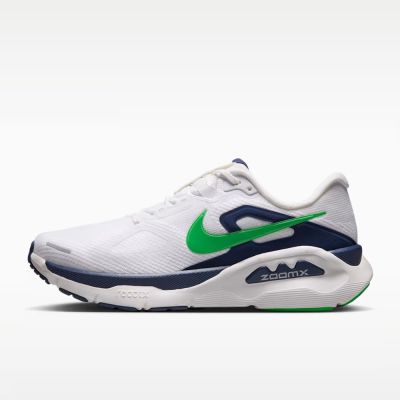 Nike 耐吉 Structure Plus HQ3048-102 男 慢跑鞋 運動鞋 路跑 緩震 舒適 白藍綠