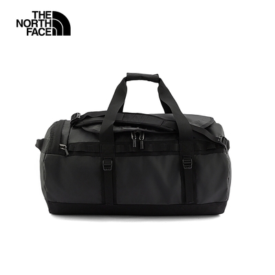 【The North Face 官方旗艦】 北面男女款黑色背提兩用可收納旅行包｜52SA53R
