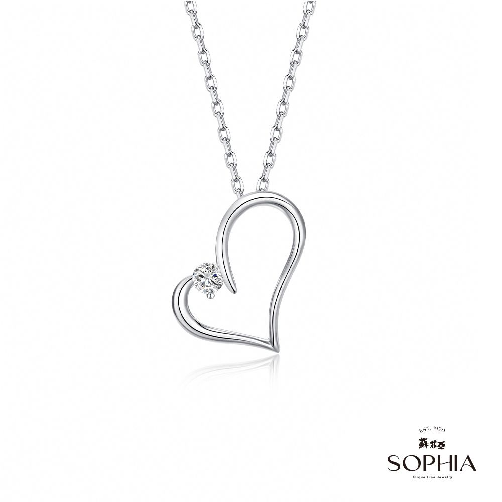 SOPHIA蘇菲亞珠寶 - 甜心 14K 鑽石項墜