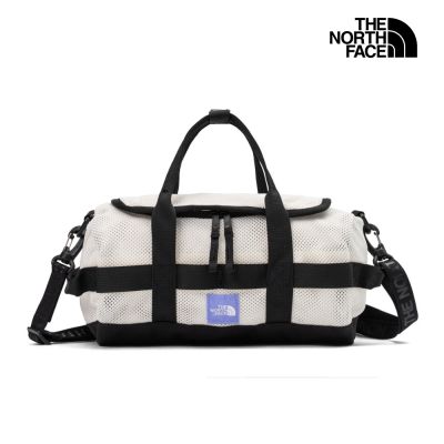 【The North Face 官方旗艦】北面男女款米白色兩用手提斜背包｜8HNVQLI