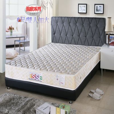 ESSE御喜名床 2.5健康硬式床墊-6X6.2尺(雙人加大)