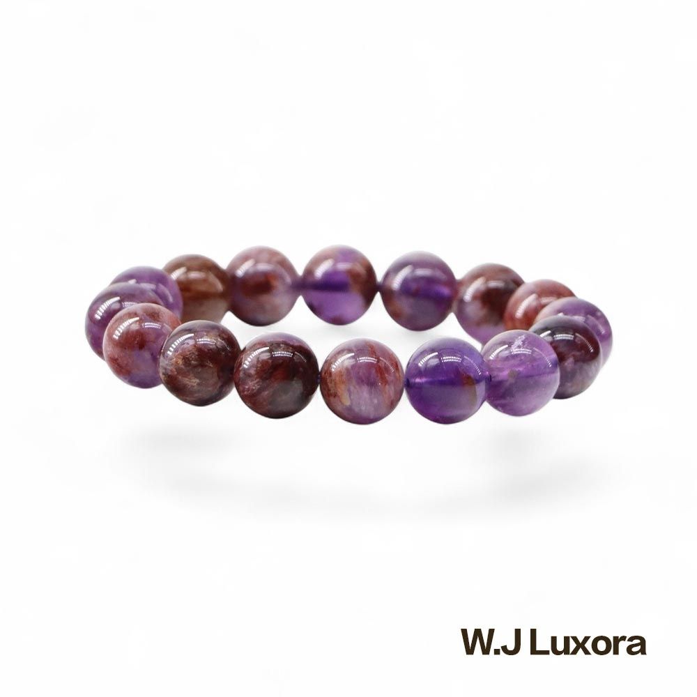W.J Luxora穩定能量紫幽靈手錬   12MM  150526-01