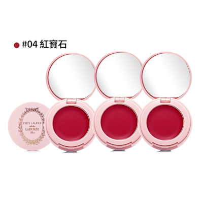 *ESTEE LAUDER雅詩蘭黛 粉嫩慾望晶透潤唇膏1.6g*3(#04紅寶石)(隨身版/超越正貨)