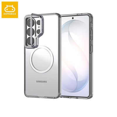 【Hipporizz】Samsung Galaxy S26 系列 Lucid Clear Pro Mag 超透磁吸支架殼｜鏡頭支架手機保護殼