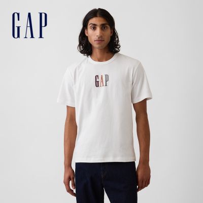 【GAP】Gap LogoT恤-清新白(907341)
