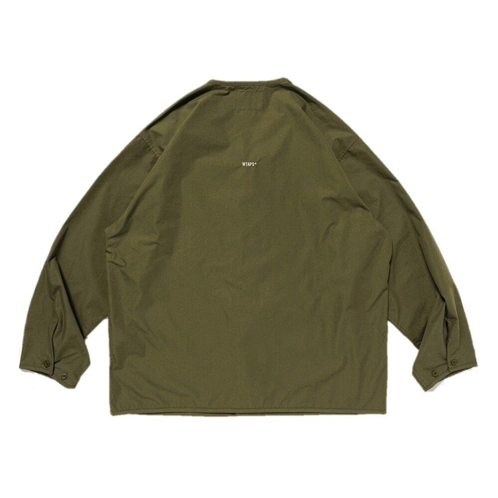 Wtaps Scout Olive Drab 尼龍襯衫橄欖綠黑色251CWDT-SHM04 | 其他品牌