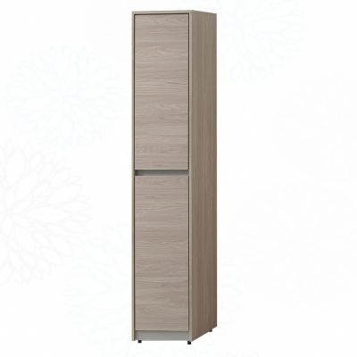文創集 羅克米1.4尺二門高鞋櫃(左＆右二向開門方向可選)-42x40x191-cm免組