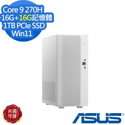 ASUS 華碩 H-V501MV-09270H002XA 桌上型電腦 Core 9 270H/16G+16G/1TB/特仕版