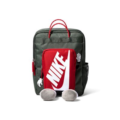Nike Y Nk Boxy Bkpk 後背包 綠紅色 兒童 童款 小款 書包 隨身 雙肩包 HM9973-303