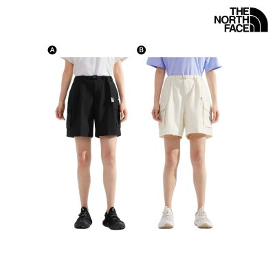 【The North Face】輕便穩定｜女款舒適防風短褲/多口袋設計休閒機能褲(多款任選)