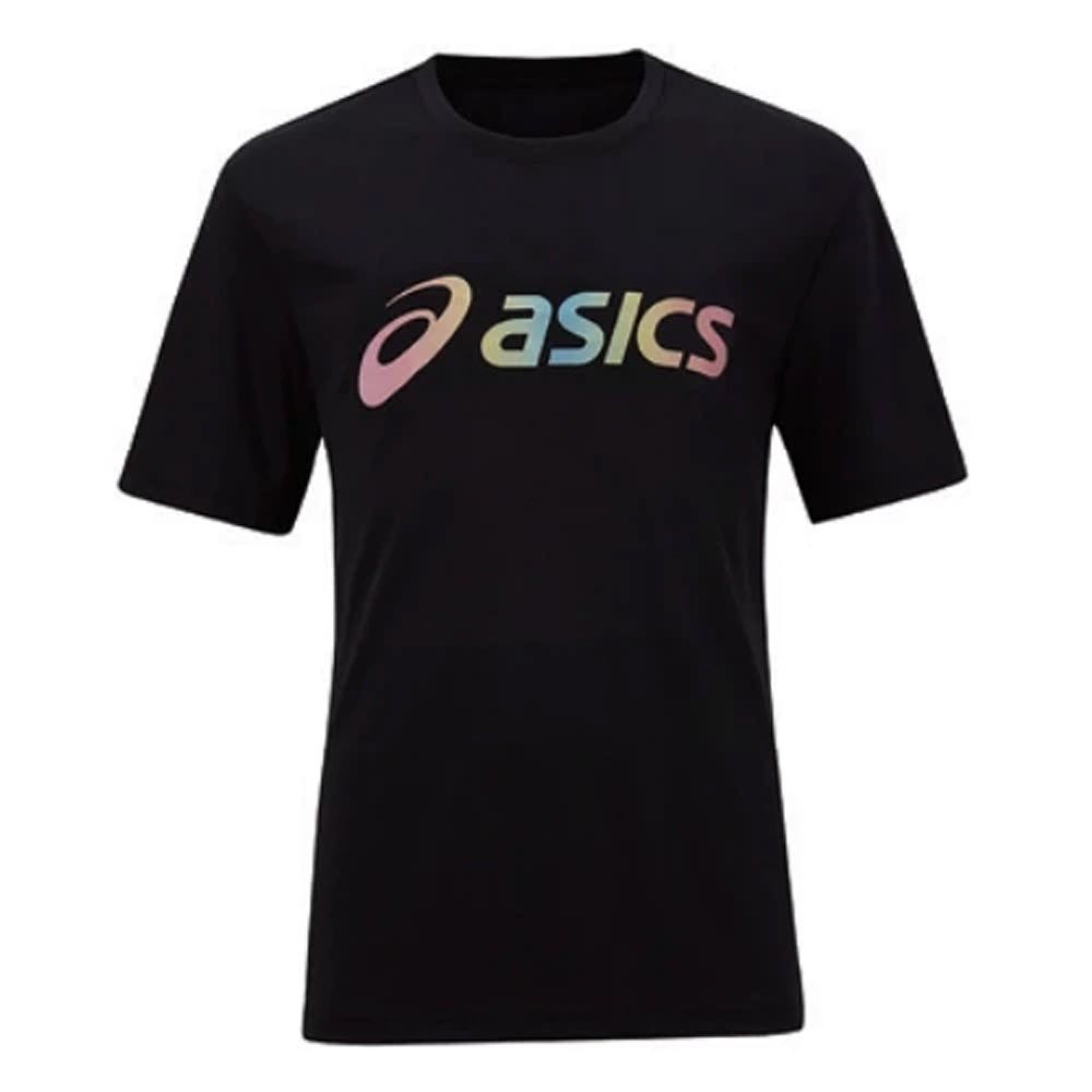 asics 亞瑟士 短袖上衣 男 訓練 慢跑 涼感 亞洲版 黑 2033B666-001