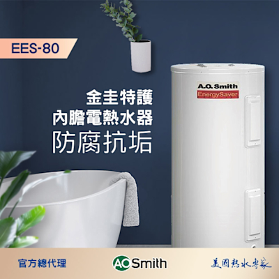 A.O.Smith 【AOSmith】80加侖/300L 落地儲熱型電熱水器 EES-80