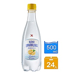 統一UNI SPARKLING檸檬風味氣泡水PET(500mlx24入/箱)
