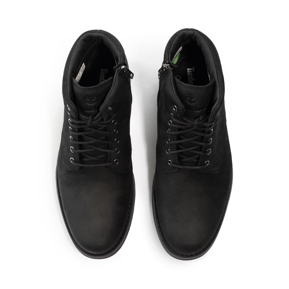 靴 TimberlandBLACK Timberland 男款黑色全粒面皮革防水側拉鍊休閒靴|A44ZN015 | 靴子