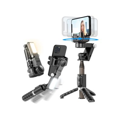 CYKE Q18 全自動跟拍雲臺/自拍桿(正交三軸+APP人臉追蹤) + Gimbal 藍芽控制器