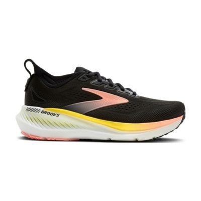 Brooks 布魯克斯 Glycerin GTS 23 [1204921B072] 女 慢跑鞋 甘油 緩震 黑 橘