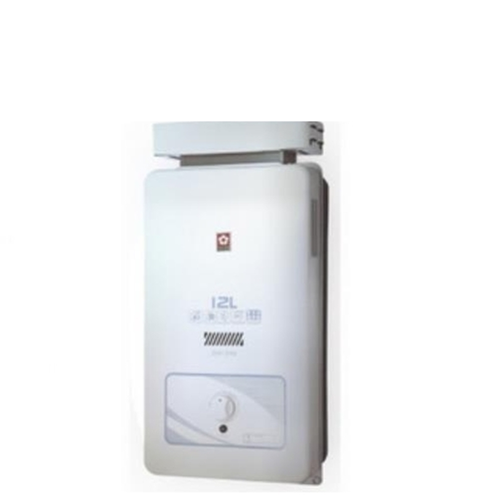 全省安裝)櫻花12公升抗風RF式NG1熱水器天然氣GH-1206N | 屋外型| Yahoo購物中心