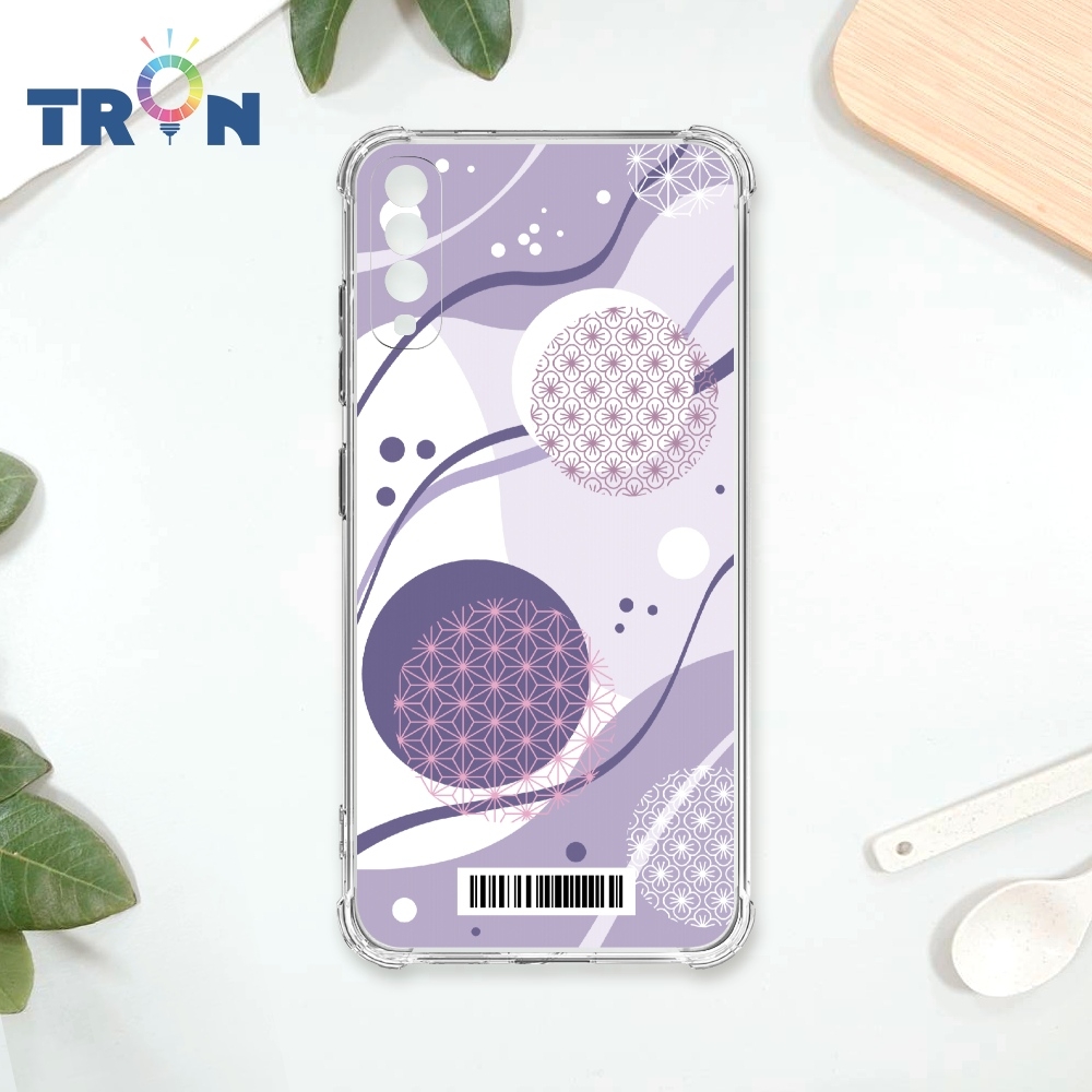 TRON 三星 A70 日系和風圓點水球系列 四角防摔載具殼 軟殼 手機殼