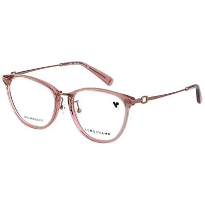 LONGCHAMP 光學眼鏡(透明粉色)LO2773LB