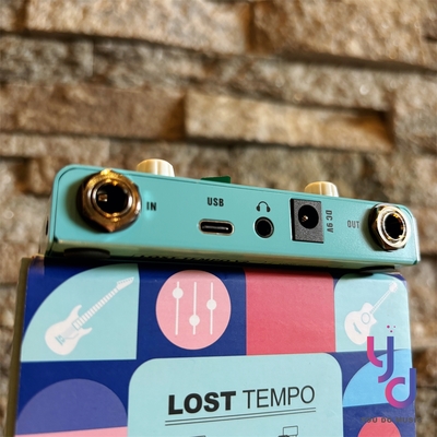 M-VAVE LOST TEMPO Loop & Drum Machine 單顆 鼓機 疊錄 調音器 電吉他 效果器
