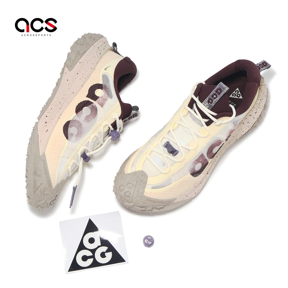 Nike 戶外鞋ACG Mountain Fly 2 Low 男鞋棕米白緩衝抓地止滑運動鞋