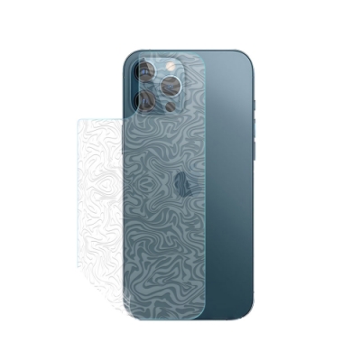 (台灣製)【o-one】大螢膜PRO Apple iPhone 12 Pro Max 全膠背面保護貼 手機保護貼-水舞款