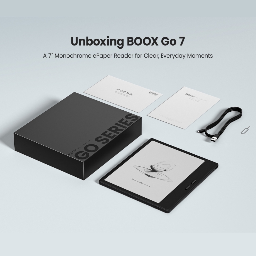 文石BOOX Go 7(爵士黑)7吋灰階電子書閱讀器| 文石BOOX | Yahoo購物中心