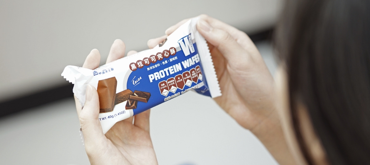 TWT 40g 1.410Z無添加香料色素、甜味劑PROTEIN WAFE