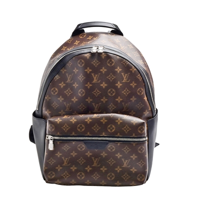 LV Louis Vuitton路易威登 M46684經典Discovery PM Monogram帆布拉鍊後背包