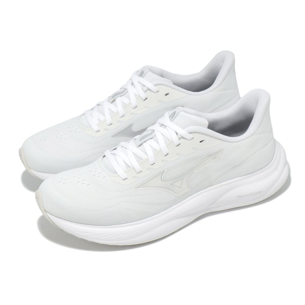 Mizuno 慢跑鞋 Revolt 4 男鞋 女鞋 白 入門款 跑鞋 美津濃 J1GC2514-06