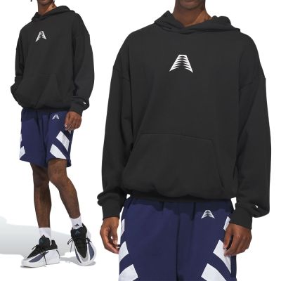 Adidas Anted Bt Hoody 男款 黑色 文字 印花 寬鬆 毛圈布 大學T 長袖 KC8460