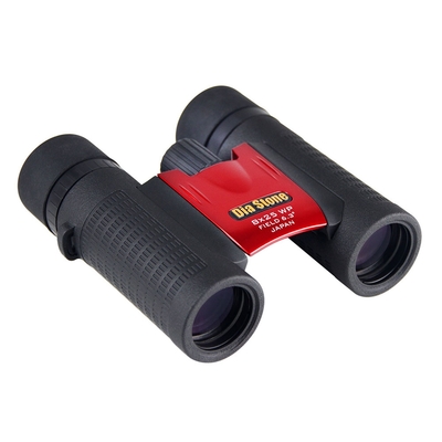【日本 Dia Stone】8x25mm DCF 日本製輕便型防水雙筒望遠鏡 熱情紅