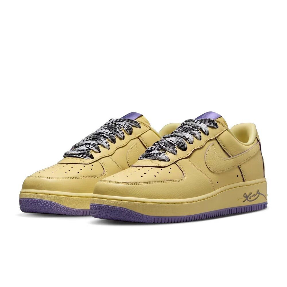 Kobe Bryant x Nike Air Force 1 Low Protro Soft Yellow 紫黃曼巴聯名