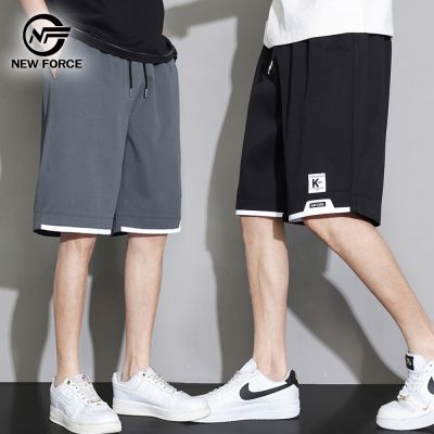 NEW FORCE 輕夏降溫冰絲百搭男短褲-3色可選