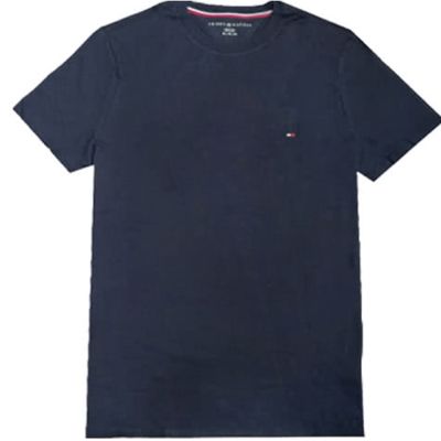 Tommy Hilfiger 成人 經典小LOGO 刺繡LOGO 素T
